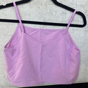Cloture shop Cropped purple top
